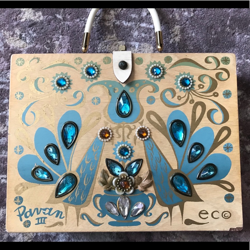 1965 Pavan III Enid Collins box bag